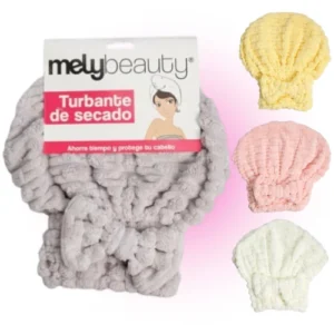 turbante de secado de cabello mely varios colores 20010/my ba09a2001