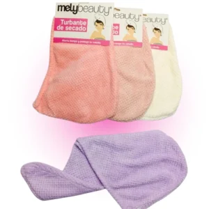 turbante de secado de cabello mely 20065/my ba09a2006