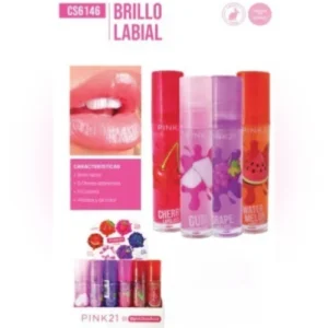 gloss brillo labial roll on pink 21 87559/cs6146