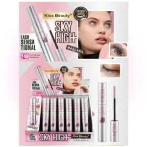mascara de pestaÑas con glitter kiss beauty 66245/66217 03