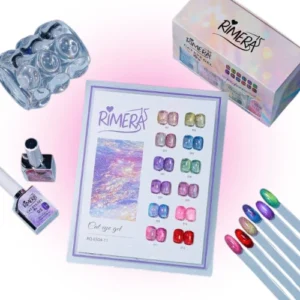 esmalte semi ojo de gato cat eye rimera quince coleccion aurora infinita 04115/ rq es04 11