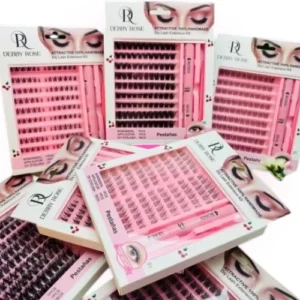 kit de pestaÑas postizas debby rose pegamento + sellador + pinzas