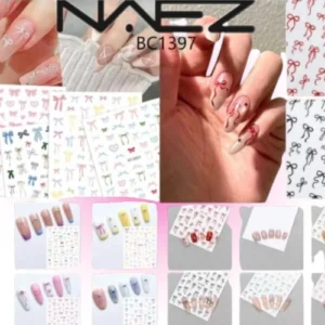 sticker para decoracion de uÑas moÑo naez 13975/bc1397