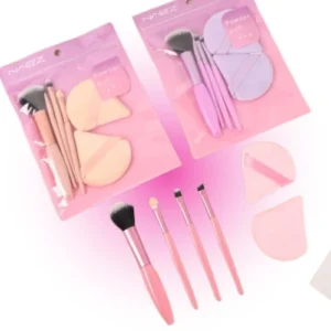 set de brochas + esponjas naez 23010/bc2301