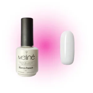 esmalte semi uv/led blanco french meline