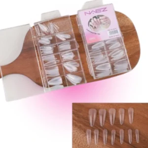 x120 pcs tips almendra prelimado naez 16876/bc1687