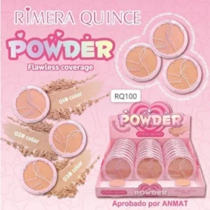 polvo compacto rimera quince 98971/rq100