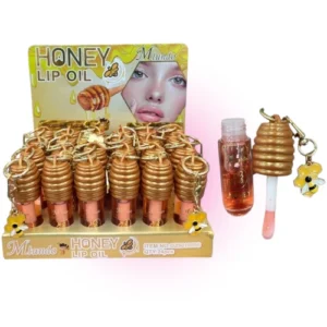 labial lip oil honey abeja con llavero 09884