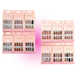 uÑas postizas mix girl