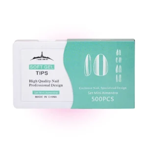 x500 pcs tips almendra corto paris night 20650 4