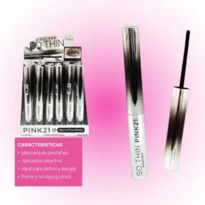 mascara de pestaÑas cepillo fino pink 21 87313/cs5682
