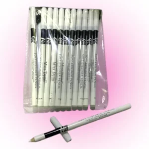 pack x12 delineador en lapiz blanco miss demi
