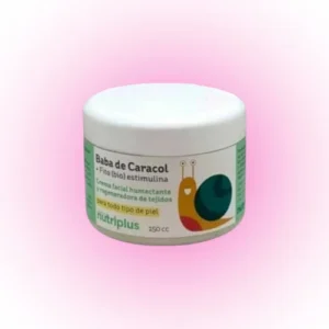 crema facial humectante baba de caracol 150cc nutriplus