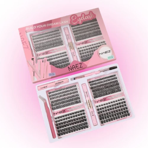 kit de extensiones de pestaÑas postizas naez 28183/bc2818