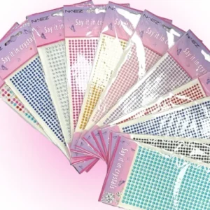 STRASS ADHESIVO PARA ROSTRO VARIOS COLORES NAEZ 20484/BC2048/BC2050