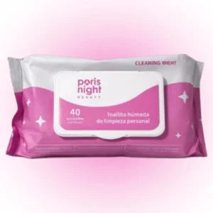 X40 PCS TOALLA HUMEDA DE LIMPIEZA PERSONAL PARIS NIGHT 14401