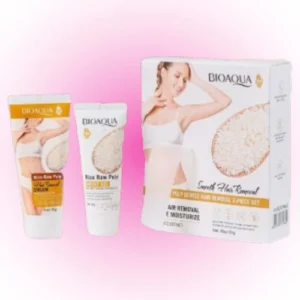 KIT DE CREMA PARA DEPILAR DE ARROZ BIOAQUA 79862