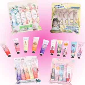 SET X5 PCS CREMAS HIDRATANTES PARA MANOS MODELOS SURTIDOS