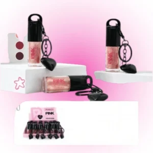 LABIAL LIP GLOSS CON GLITTER +LLAVERO PINK21 01439/CS6970