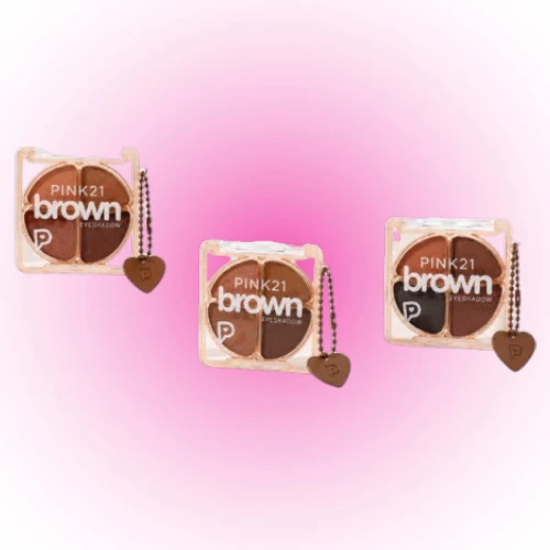 PALETA DE SOMBRA PARA OJOS CON LLAVERO PINK 21 01057/CS7074