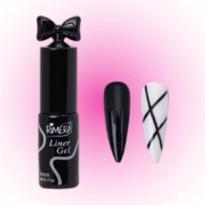 ESMALTE LINER NEGRO SEMI NAIL ART SEMI 15ML RIMERA QUINCE 03026/RQ-ES03-2