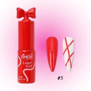 ESMALTE LINER ROJO SEMI NAIL ART SEMI 15ML RIMERA QUINCE 03057/RQ-ES03-5