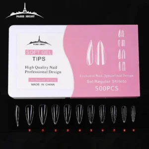 X500 TIPS STILETTO REGULAR PARIS NIGHT 20750-2