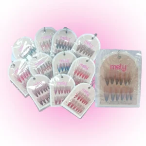UÑAS POSTIZAS PRESS ON STILETTO MELY 00116
