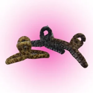 BROCHE PARA CABELLO ANIMAL PRINT 13CM 09039