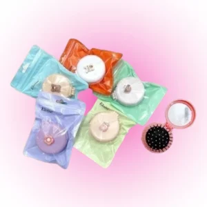 CEPILLO PLEGABLE CON ESPEJO IDEAL PARA CARTERA ELOISE 017839