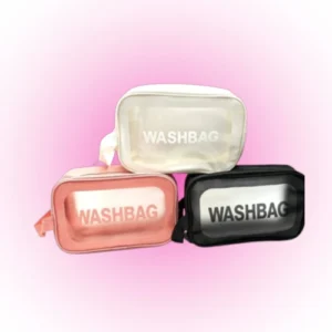 PORTA COSMETICO CHICO TRANSPARENTE VARIOS COLORES MEDIANO 18024/YTJ002