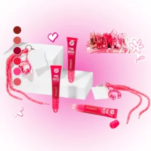BRILLO LABIAL LIP GLOSS CON COLOR Y LLAVERO PINK 21 01019/CS7069