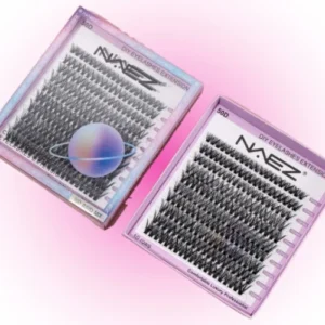 BLISTER DE PESTAÑAS POSTIZAS EN GRUPO 50D 0.07D MIX 9-14MM NAEZ 27766/BC2776