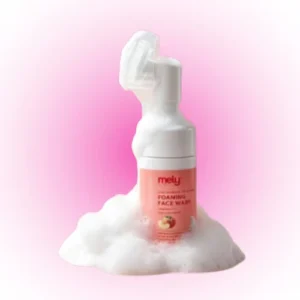 ESPUMA LIMPIADORA FACIAL DURAZNO CON CABEZA DE SILICONA MELY 30736/MY893073