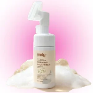 ESPUMA LIMPIADORA FACIAL ARROZ CON CABEZA DE SILICONA MELY 30712/MY893071