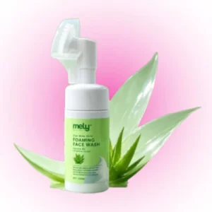 ESPUMA LIMPIADORA FACIAL ALOE VERA CON CABEZA DE SILICONA MELY 30729/MY893072