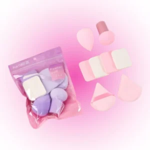 SET X8PCS ESPONJAS PARA MAQUILLAJE NAEZ 23218/BC2321