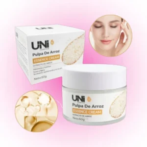 CREMA HIDRATANTE FACIAL PULPA  DE ARROZ UNI COSMETICOS 25457/UNI25457