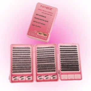 LIBRO DE 4 HOJAS DE PESTAÑAS POSTIZAS EN GRUPOS DIY NAEZ DD3104/331046