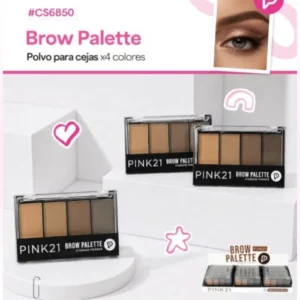 PALETA DE POLVOS PARA CEJAS PINK 21 502085/CS6850