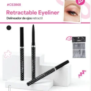 PACK X12 LAPIZ DELINEADOR RETRACTIL NEGRO PINK 21 459334/CS3868